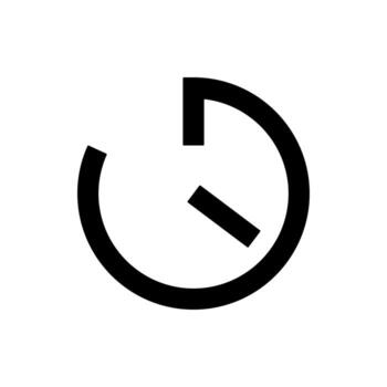 Timer Clock vector icon