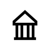 Bank vector icon