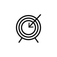 target target arrow vector icon