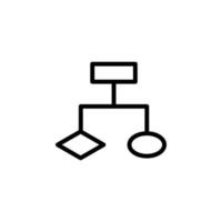 estructura planes vector icono