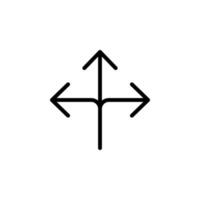 arrows of direction vector icon