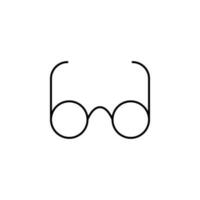 spectacles vector icon