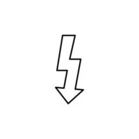 flash vector icon