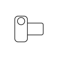 manual camera vector icon