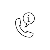 information handset vector icon