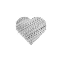 heart lines vector icon