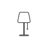 lamp vector icon