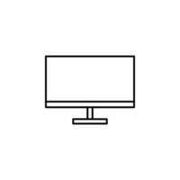 television vector icon