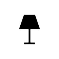 table light glyph vector icon