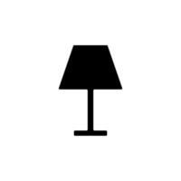 table light glyph vector icon