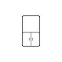 cabinet vector icon