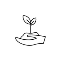 sprout vector icon