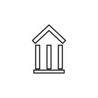 bank vector icon