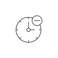 Alarm clock, time vector icon