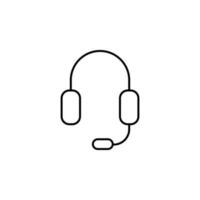 headphones vector icon