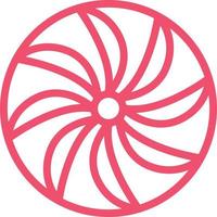 Plane Turbine Vector Icon Design