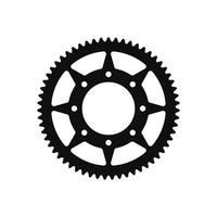 Bicycle gear isolated on white background vector