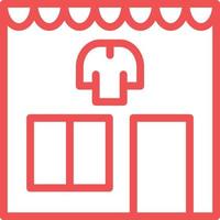 Clothing Store Vector Icon Design