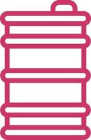 Barrel Vector Icon Design