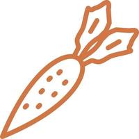 Carrots Vector Icon Design