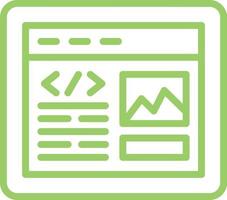 Website Ux Vector Icon Design