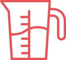 Measuring Jug Vector Icon Design