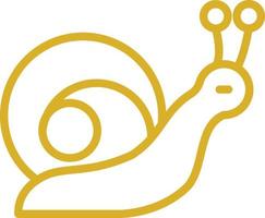 Snail Vector Icon Design