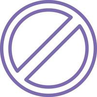 Forbidden Vector Icon Design