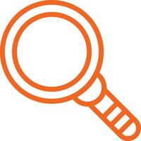 Magnifying Glass Vector Icon Design