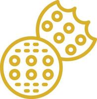 Cookie Vector Icon Design