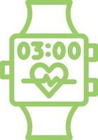 diseño de icono de vector de reloj inteligente