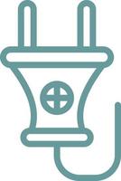 Plug Vector Icon Design