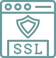 Ssl Vector Icon Design