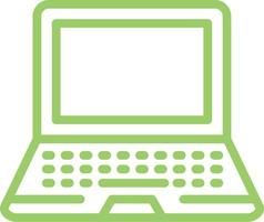 Laptop Vector Icon Design
