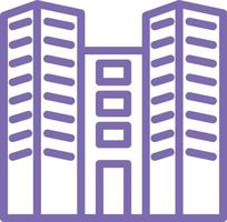 Office Building Vector Icon Design