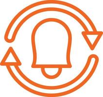 Alarm Repeat Vector Icon Design