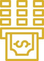 Withdraw Vector Icon Design