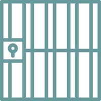 Jail Vector Icon Design