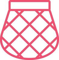 Fish Net Vector Icon Design