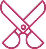 Scissors Vector Icon Design