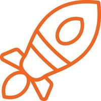 Rocket Vector Icon Design