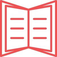 Open Book Vector Icon Design