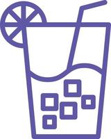 Cold Drink Vector Icon Design