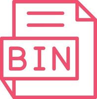 BIN Vector Icon Design