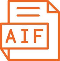 AIF Vector Icon Design