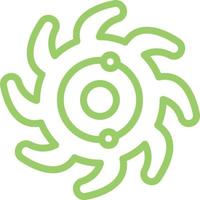 Black Hole Vector Icon Design