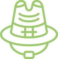 Cowboy Hat Vector Icon Design