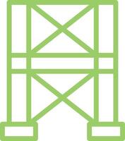 Scaffolding Vector Icon Design