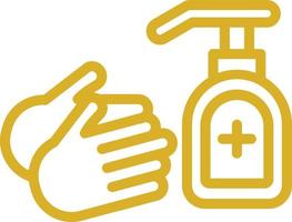 Hand Soap Vector Icon Design