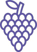 Grapes Vector Icon Design